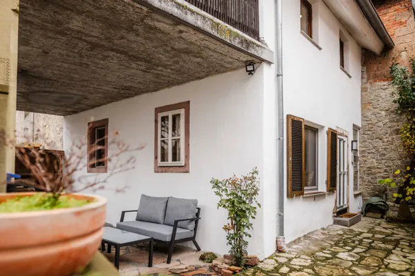 Außenansicht Ferienhaus zum Goldschmied